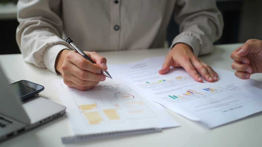 Профессиональное рабочее пространство с планировщиком и целями проекта